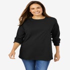 Perfect Long-Sleeve Crewneck Tee image number null
