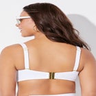Valentine Ruched Bandeau Bikini Top image number 1