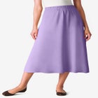 7-Day Knit A-Line Skirt image number null