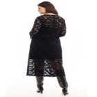 Lined Lace Column Midi Dress image number null