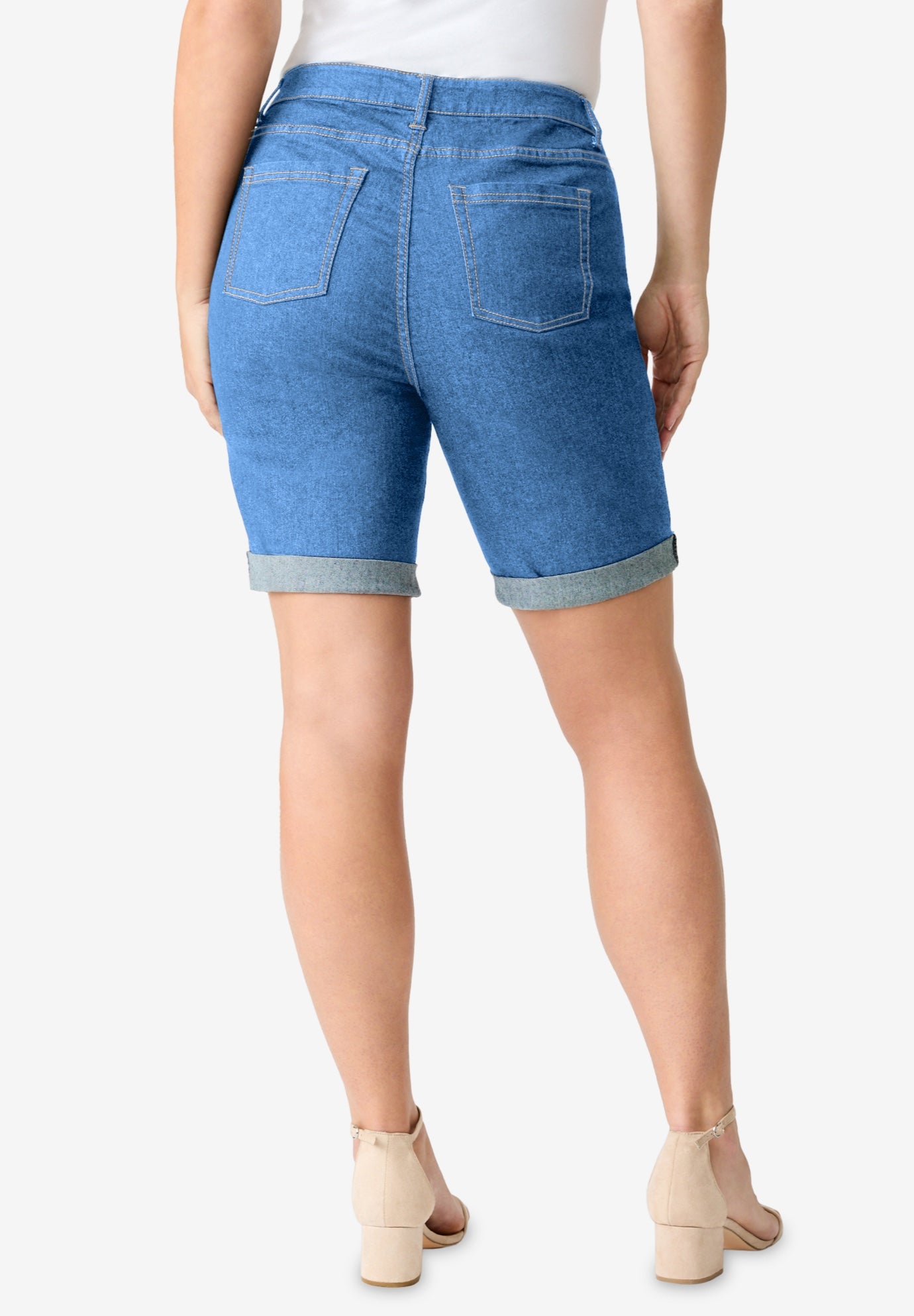 Plus Size 24/7 Stretch Cuffed Short image number 1