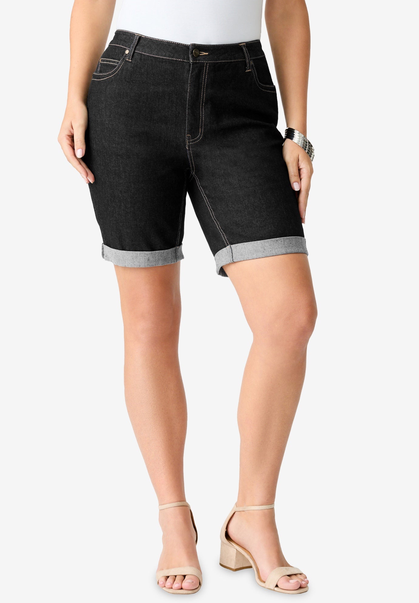 Plus Size 24/7 Cuffed Short image number 0