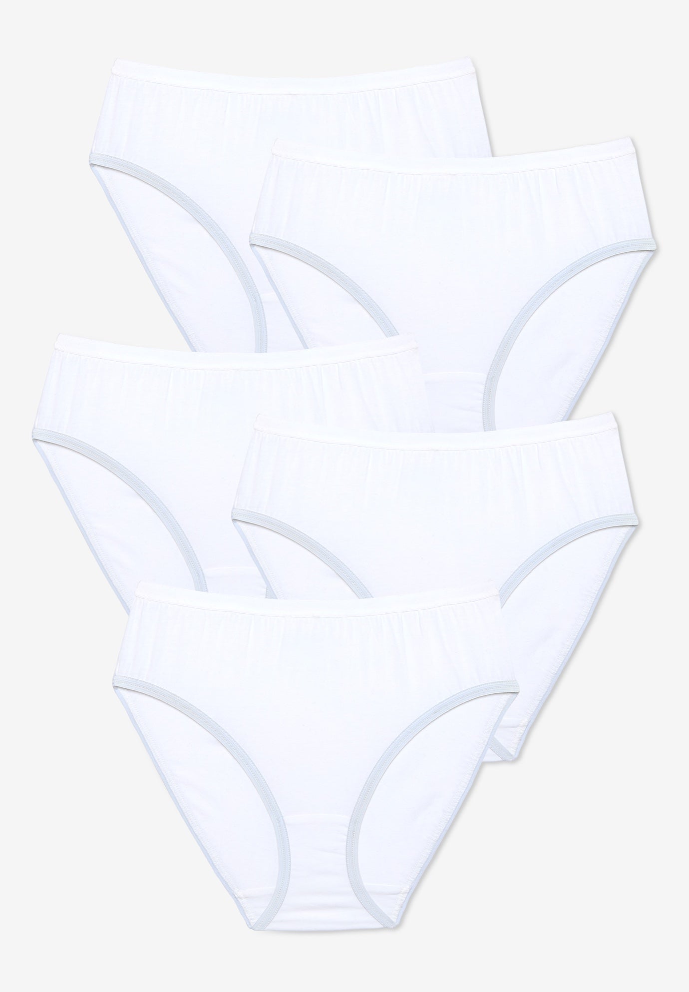 Hi-Cut Cotton Brief 5-Pack image number 0