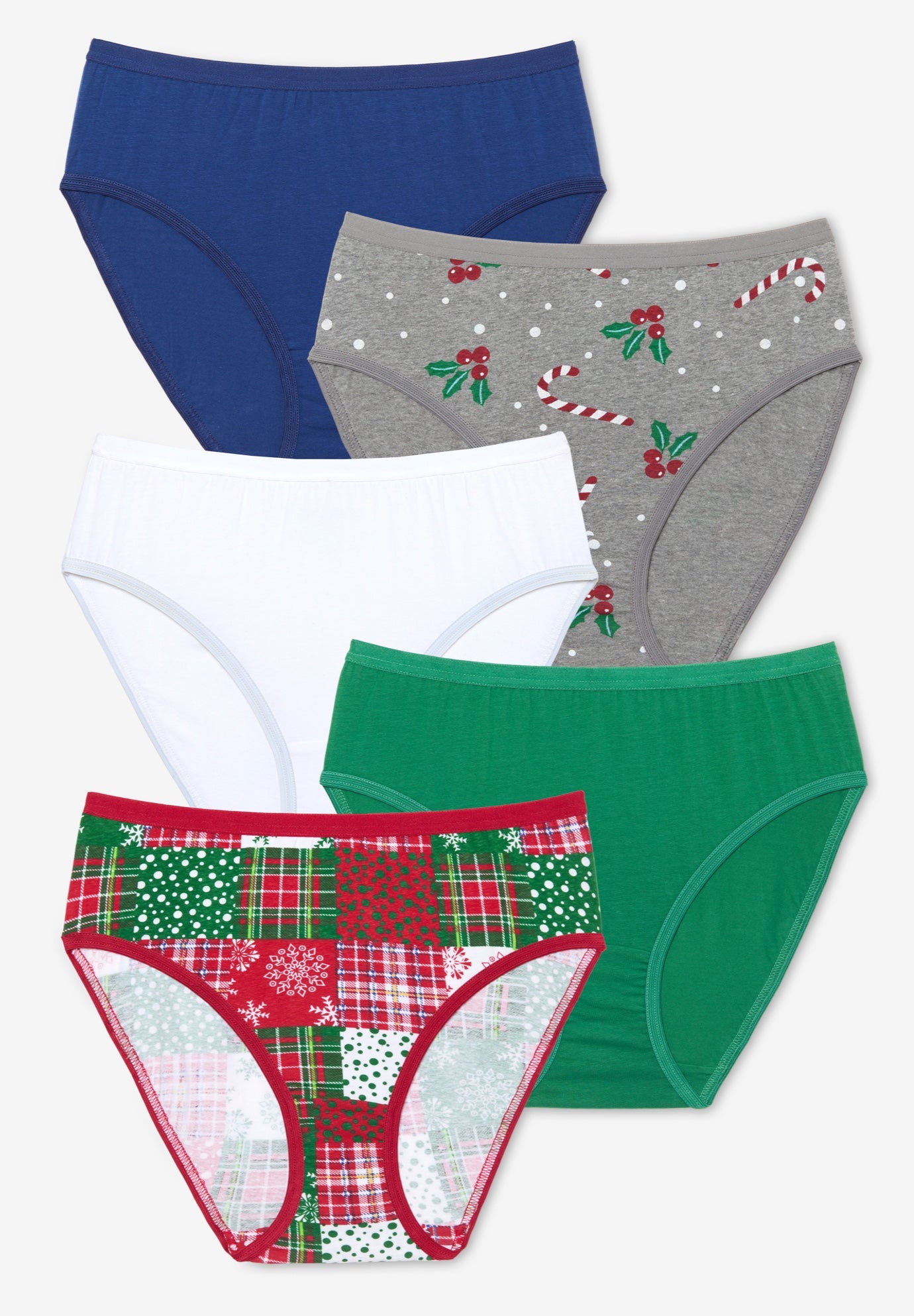 Hi-Cut Cotton Brief 5-Pack image number 0