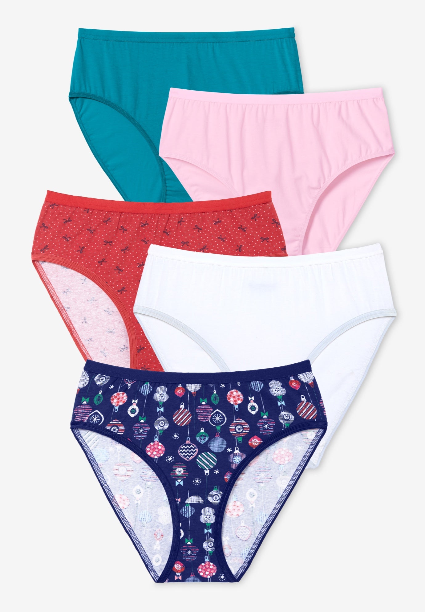 Hi-Cut Cotton Brief 5-Pack image number 0