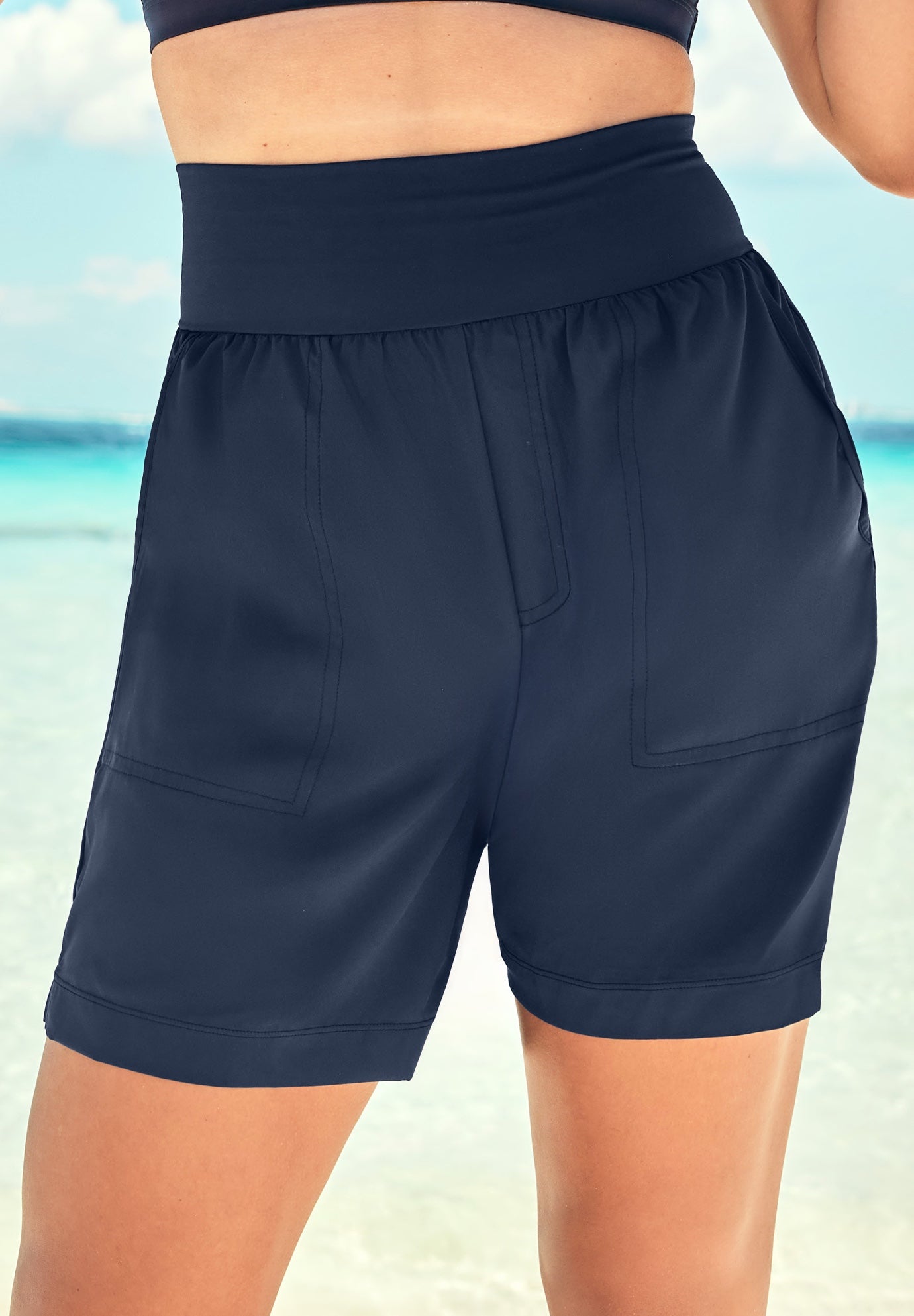 Quick-Dry Swim Shorts image number 0