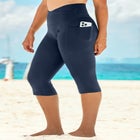 Compression Swim Capri image number null