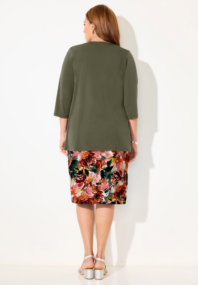 Classic Jacket Dress image number 1