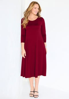 Strawbridge Fit & Flare Dress