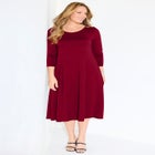 Strawbridge Fit & Flare Dress image number 0