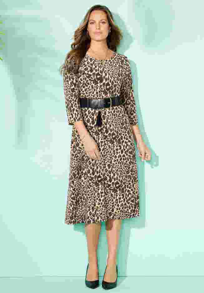 Strawbridge Fit & Flare Dress image number 3