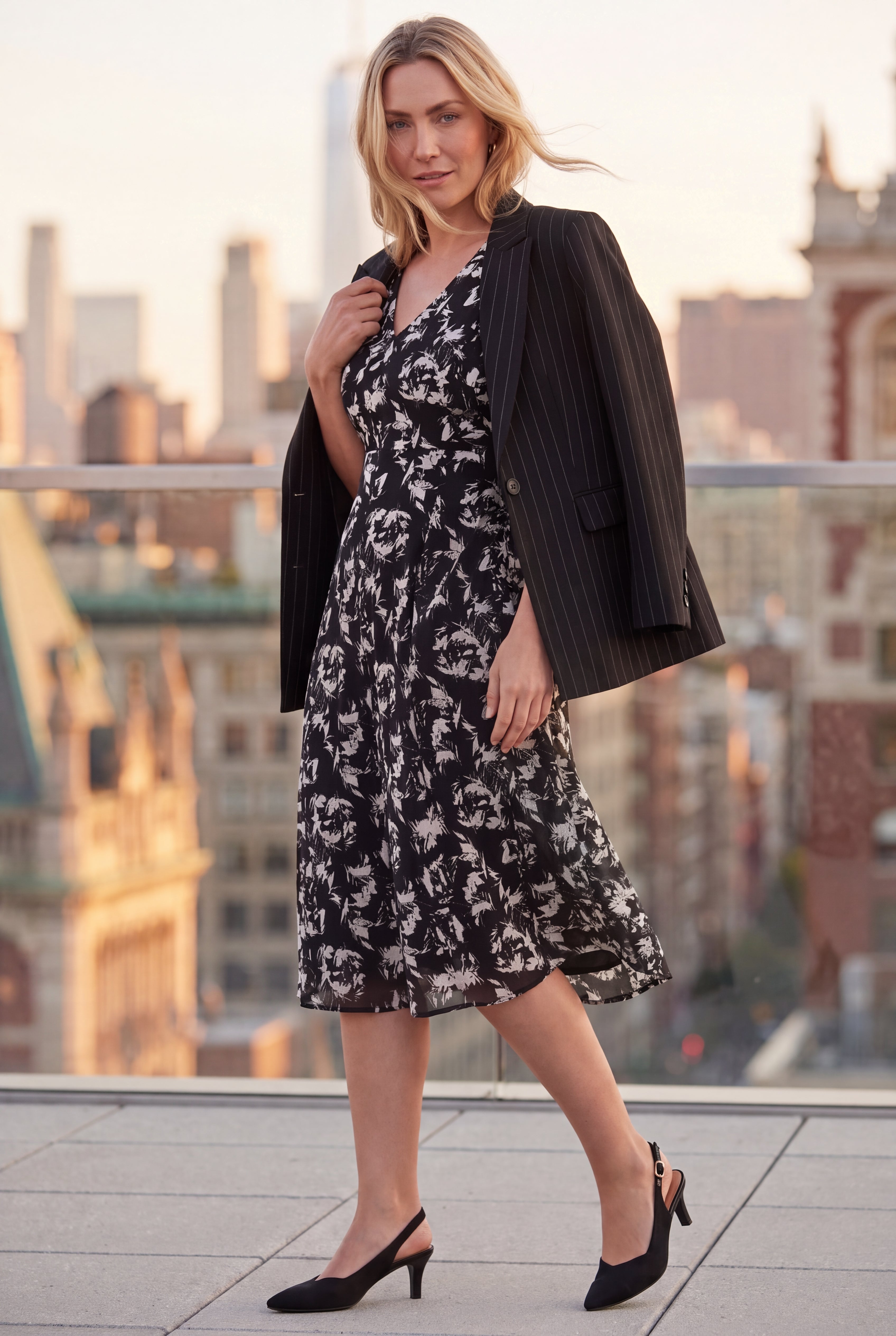 Bryn Reversible Mesh Midi Dress image number 0