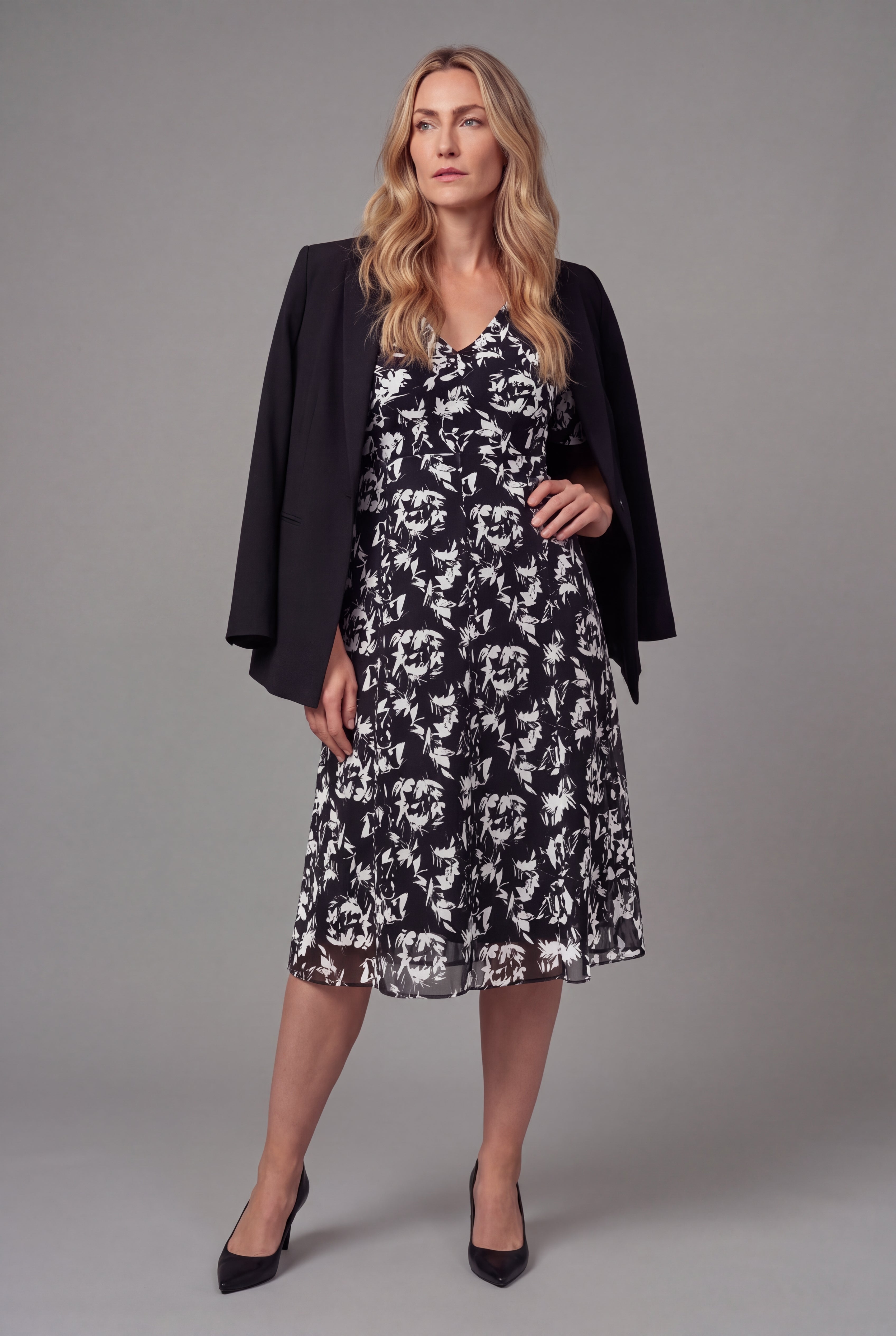 Bryn Reversible Mesh Midi Dress image number 2