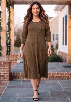 Strawbridge Fit & Flare Dress