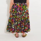 Tiered Maxi Skirt image number null