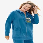 Peanuts Fleece Zip Hoodie image number null
