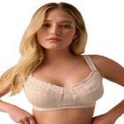 Comfort Choice&reg; Pinstripe Wireless Bra image number null