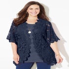 Graceful Crochet Kimono image number null
