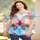 Poncho Duet Blouse image number null