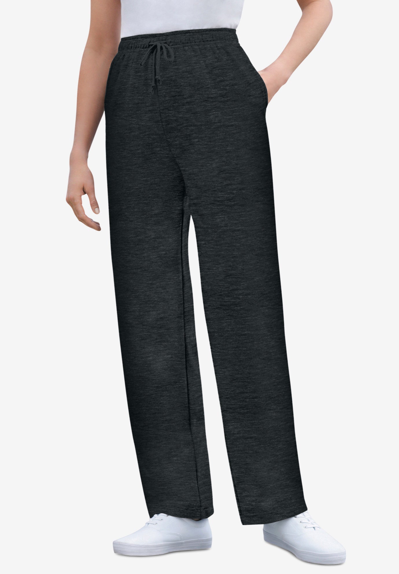Better-Fleece Pull-On Drawstring Sweatpants image number 0