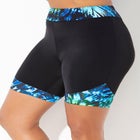 Chlorine Resistant Printed Swim Bike Short image number null