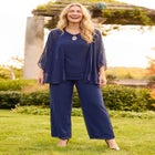 Accolades Georgette 3-Piece Pant Suit image number null