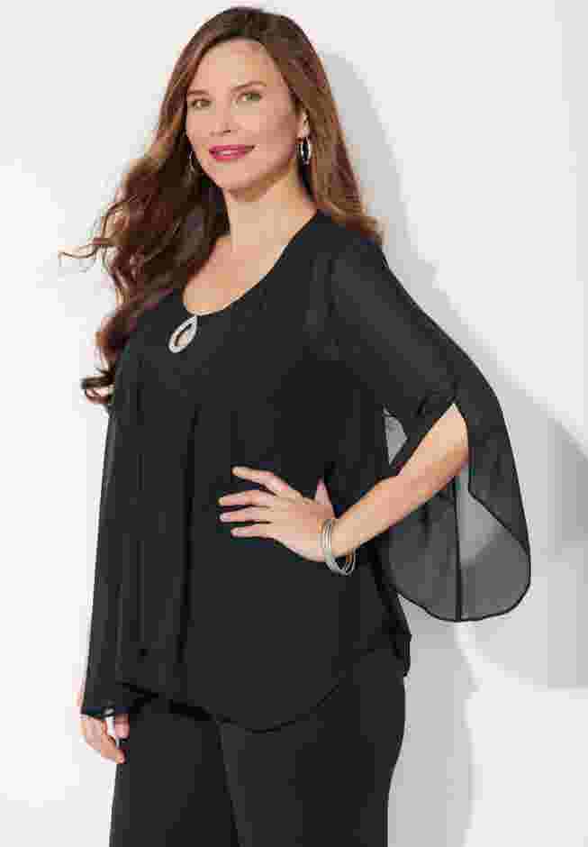 Accolades Georgette Pant Set image number 3