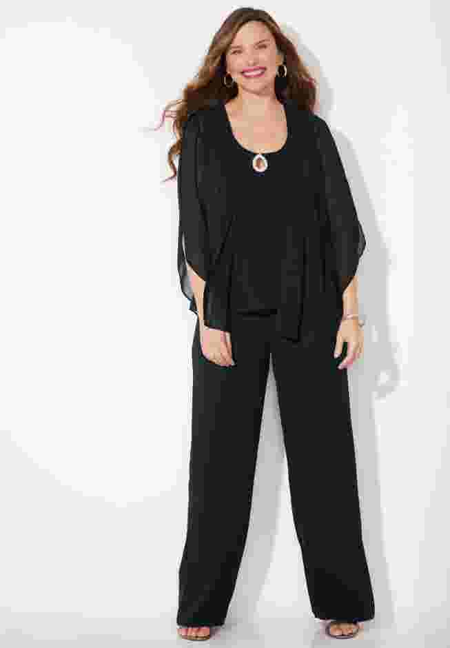 Accolades Georgette Pant Set image number 0