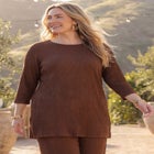 AnyWear Textured Tunic image number null