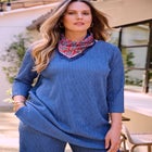 AnyWear Textured Tunic image number null