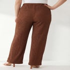 AnyWear Textured Wide Leg Pant image number null