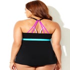 Chlorine Resistant Crossback Tankini Top image number null