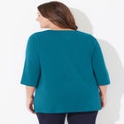 Ultra-Soft Square-Neck Tee image number null