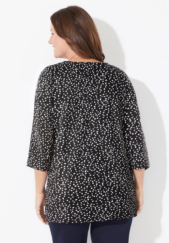 Ultra-Soft Square-Neck Tee image number 1