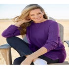 Ultra Soft Waffle Thermal Sweatshirt image number null