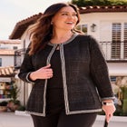 Embellished Tweed Jacket image number null