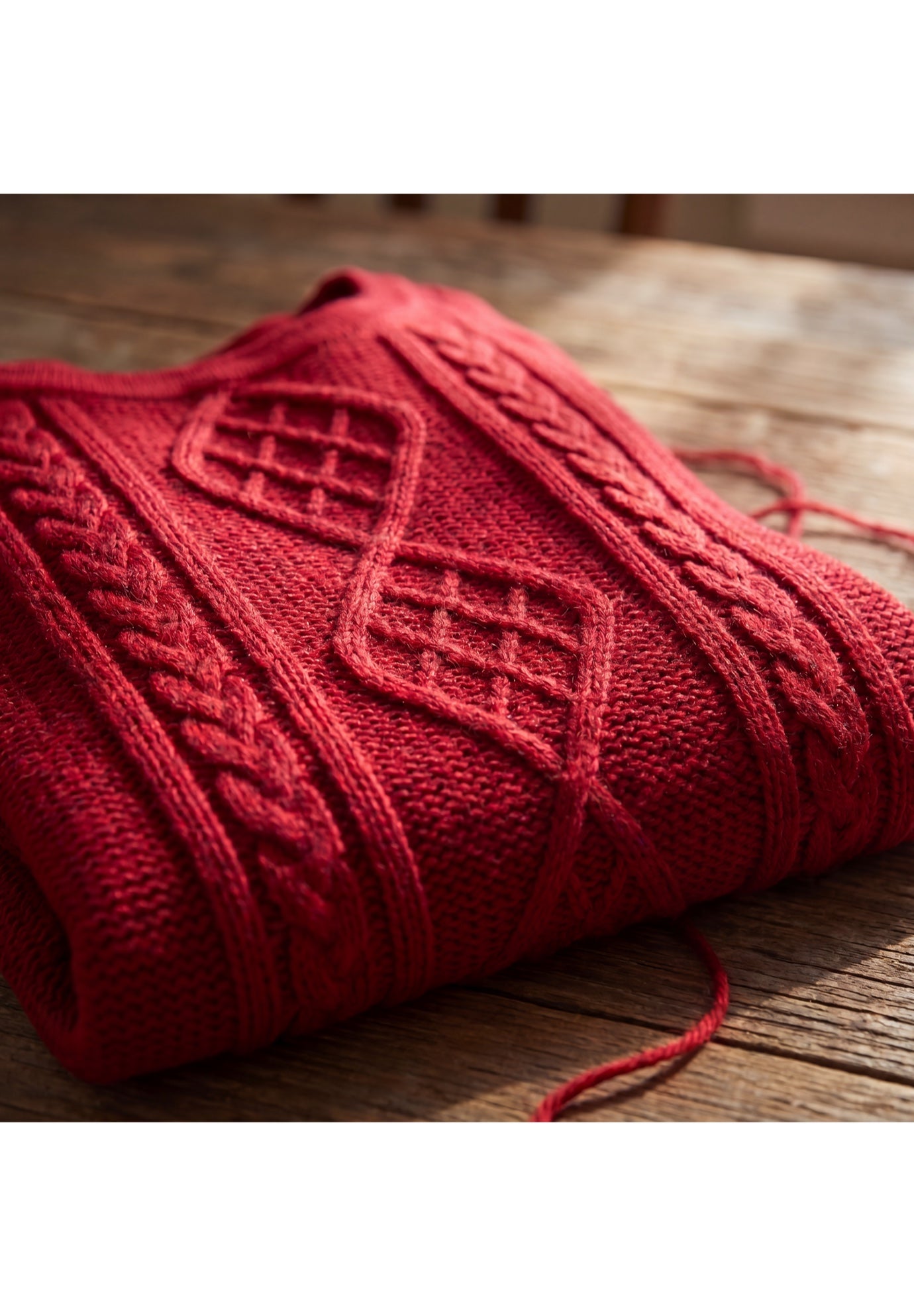 Cashmiracle&trade; Cable Sweater image number 1