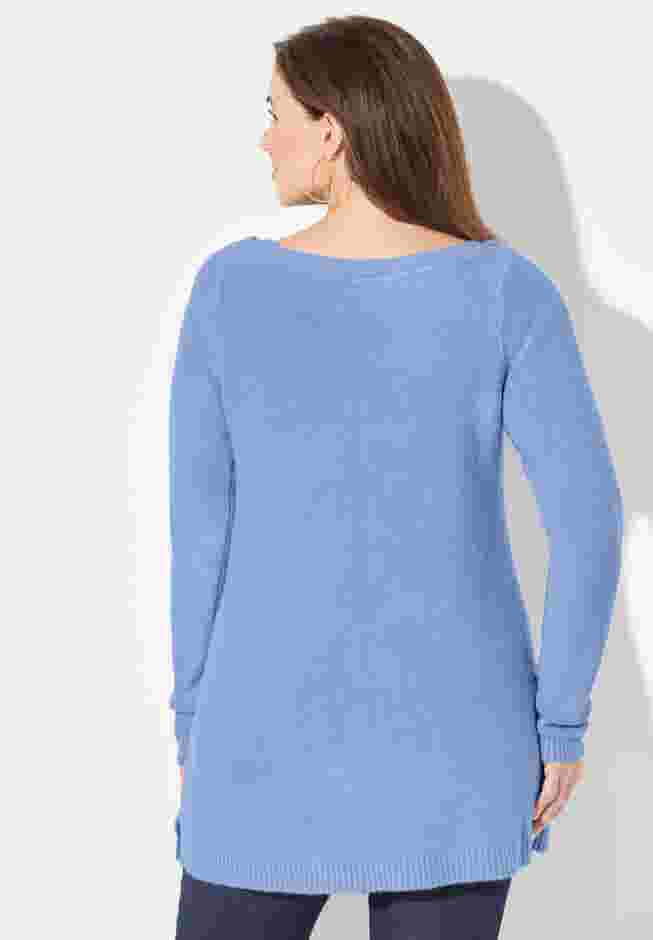 Cashmiracle™ Cable Sweater image number 1