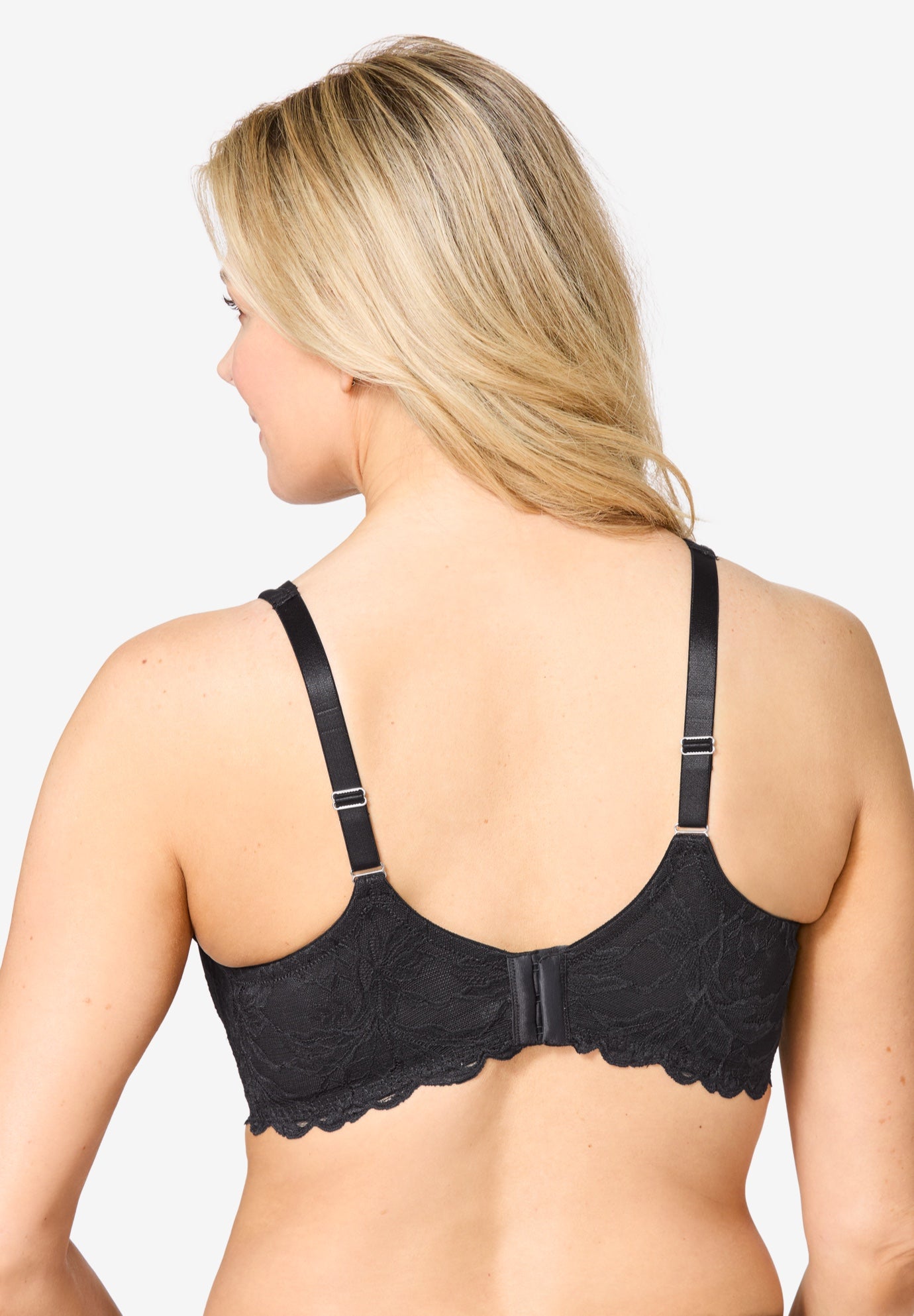 Leading Lady® The Chloe Lace Band Molded Underwire T-Shirt Bra image number 1