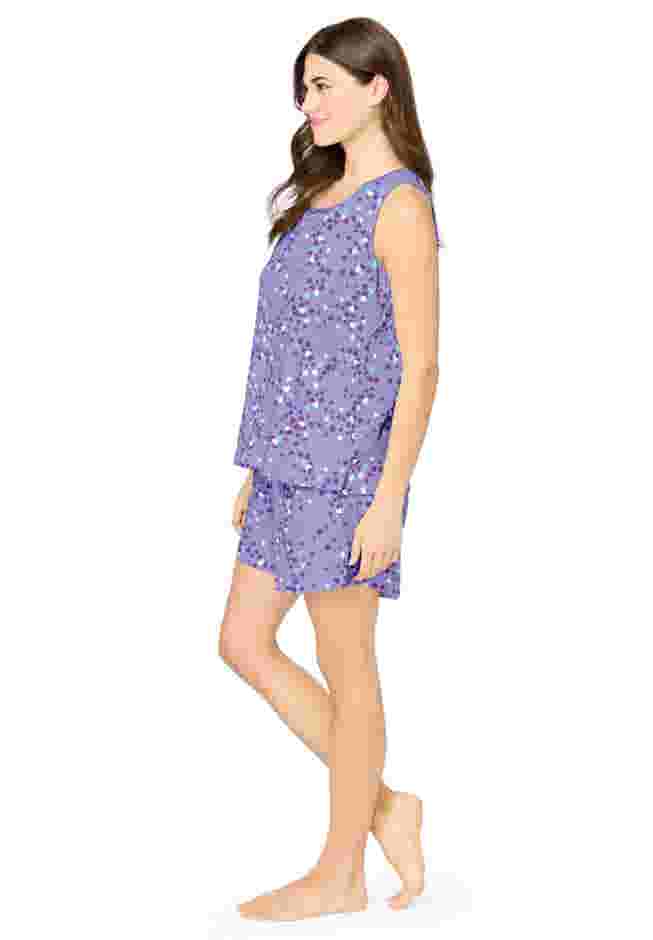 2-Piece Sleeveless Tee and Shorts PJ Set image number 2