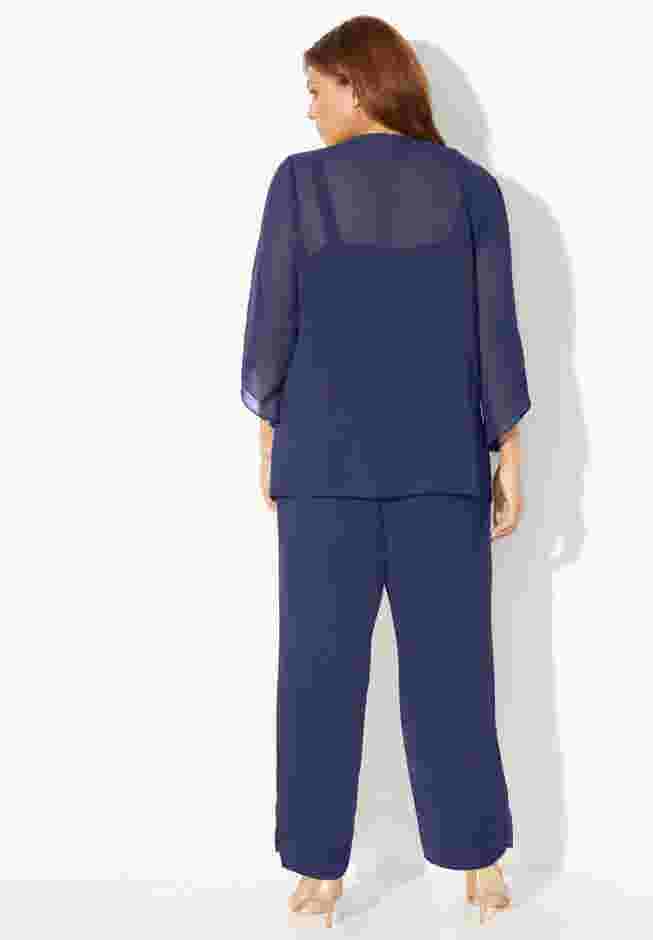 Masquerade Beaded Pant Set image number 1