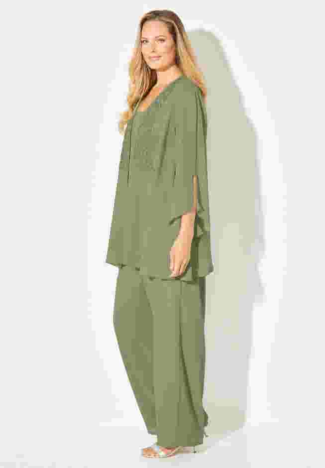 Masquerade Beaded Pant Set image number 2
