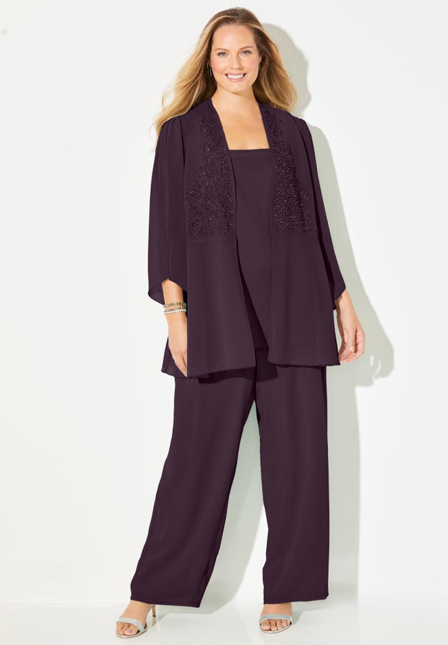 Masquerade Beaded Pant Set image number 0