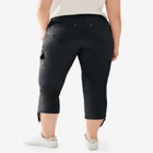 Stretch Cargo Capris by ellos&reg; image number null