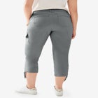 Stretch Cargo Capris by ellos&reg; image number null