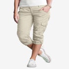 Stretch Cargo Capris by ellos&reg; image number null