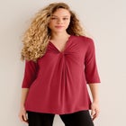 Twisted Knot-Front Tunic image number null