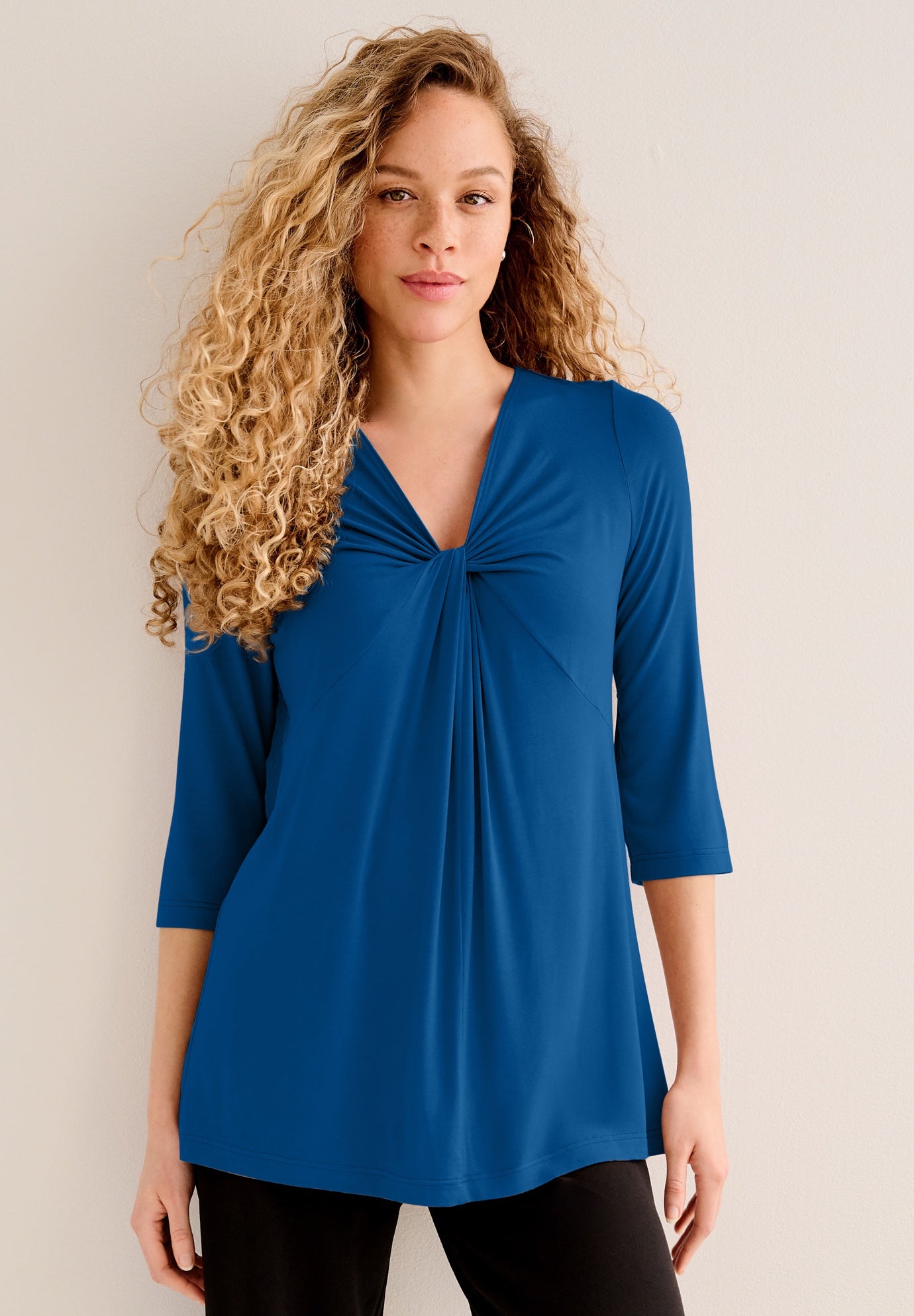 Twisted Knot-Front Tunic image number 0