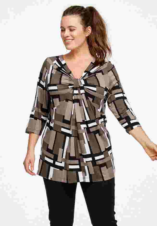 Twisted Knot-Front Tunic image number 0