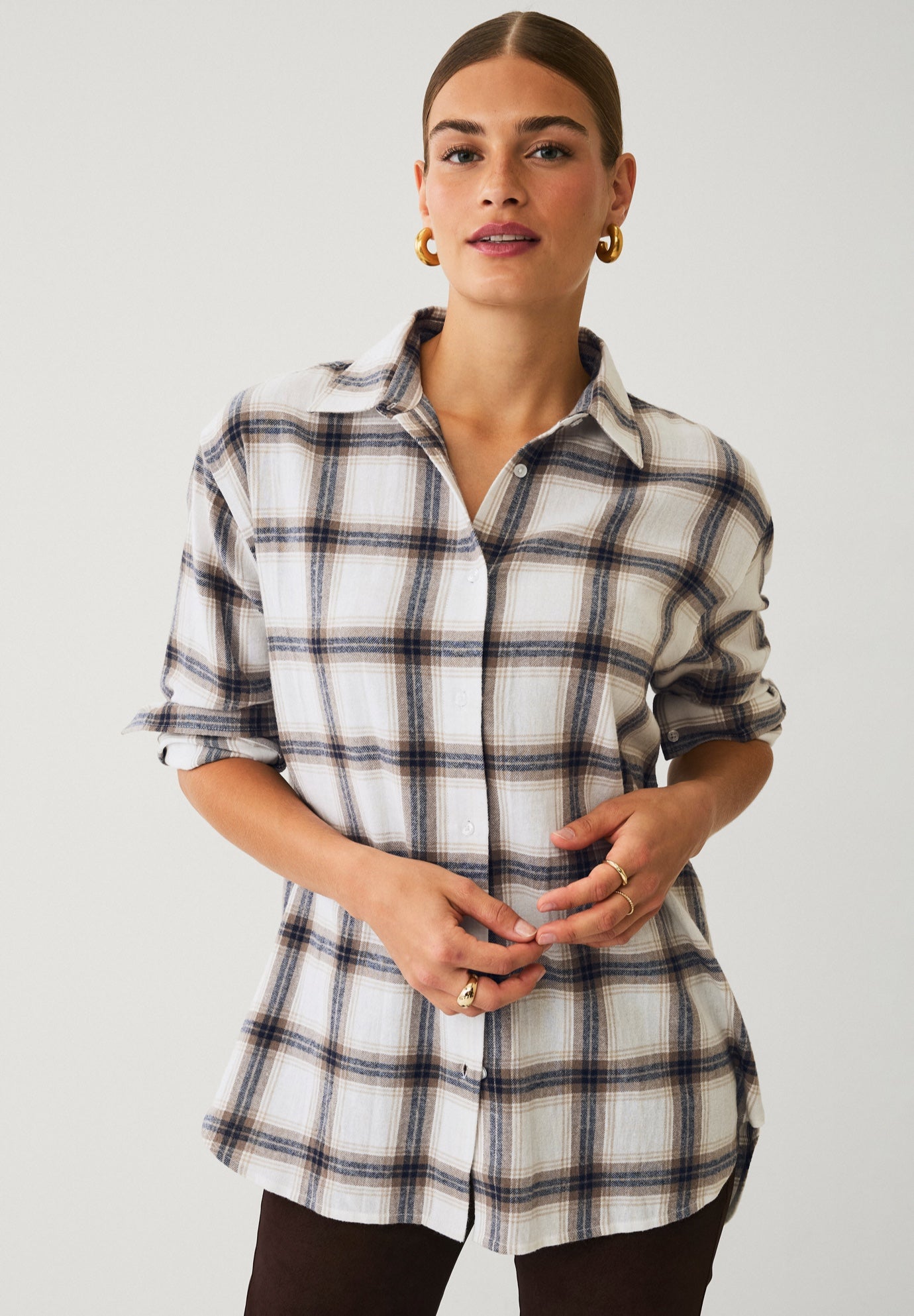 Plaid Flannel Shirt image number 1